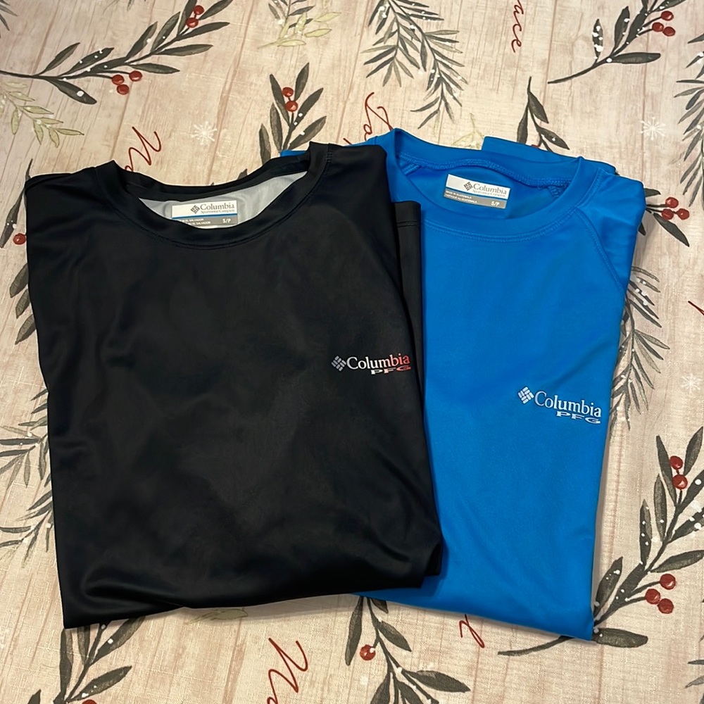 Women’s 2 Columbia PFG Shirts Size S EUC